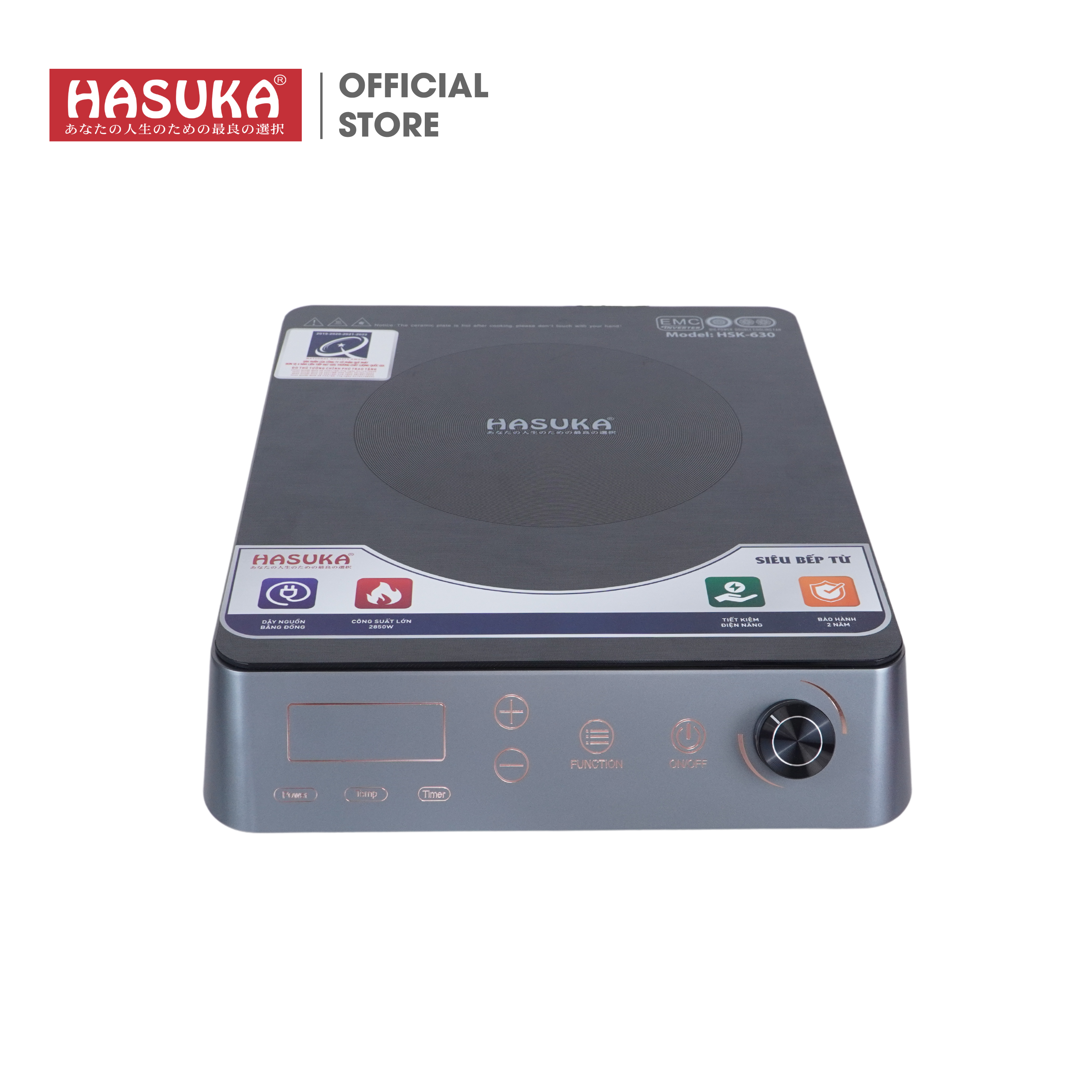 BẾP TỪ ĐƠN HASUKA HSK-630