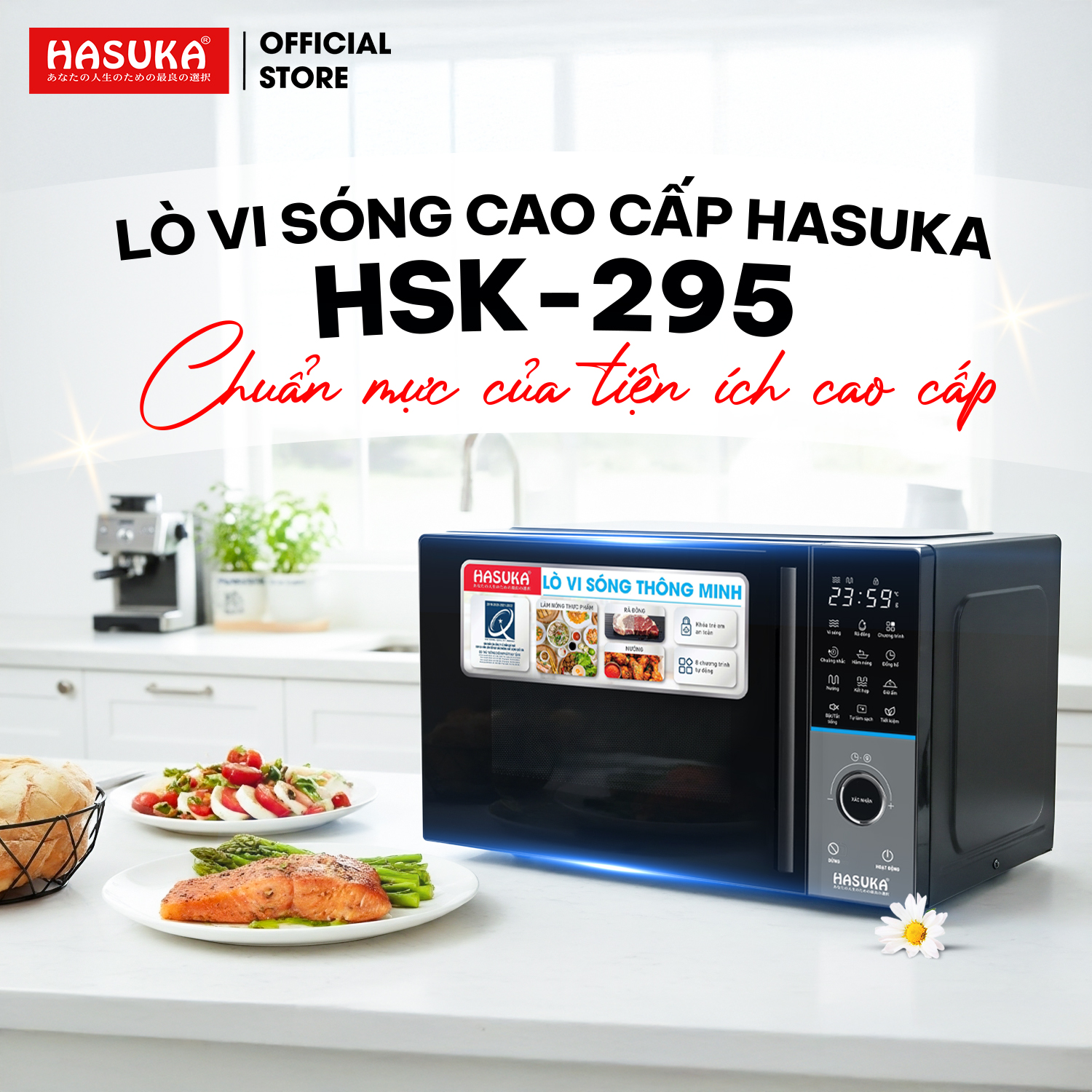 LÒ VI SÓNG HASUKA HSK-295