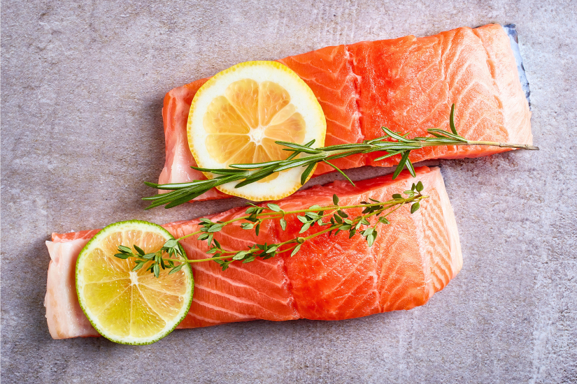 Cách làm cá hồi phi lê nướng bằng lò vi sóng cực dinh dưỡng và thơm ngon